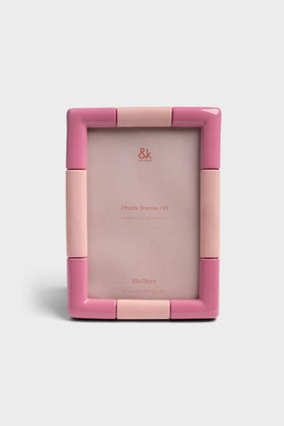 &KLEVERING Fotokader Photo Frame Rift Rectangle Candy Pink Candy Pink