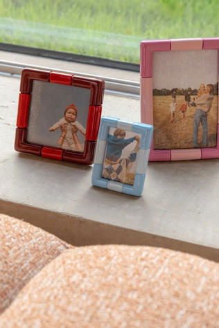 &KLEVERING Fotokader Photo Frame Rift Rectangle Candy Pink Candy Pink