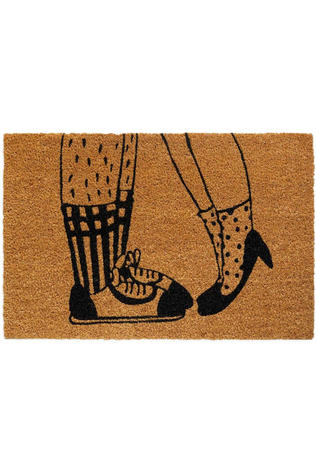 HELEN B Huis Accessoire Deurmat Kissing Geen