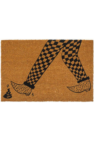 HELEN B Huis Accessoire Deurmat Oh Shit Geen