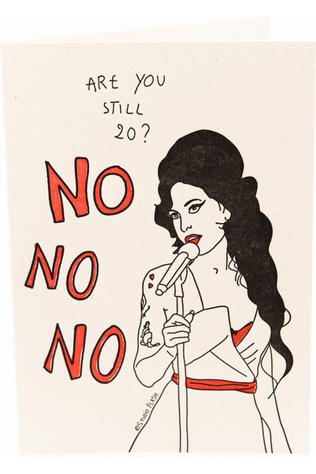 STUDIO FLASH Wenskaart F-B04 ‘Are You Still 20’ Geen