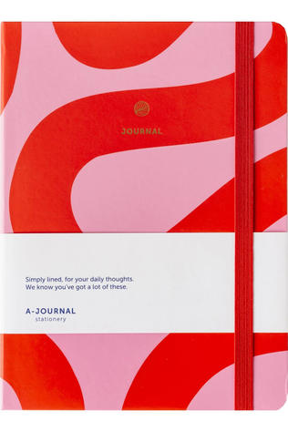 A-JOURNAL Notitieboek Notebook Flow Pink Pink