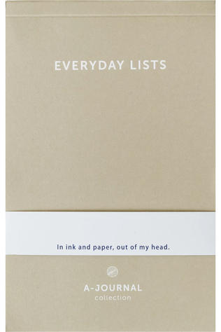 A-JOURNAL Notitieboek Notepad Beige Beige