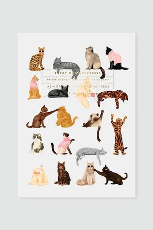 Notitieboek A5 Notebook Meow