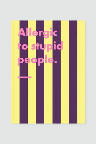 Notitieboek A5 Notebook Allergic To