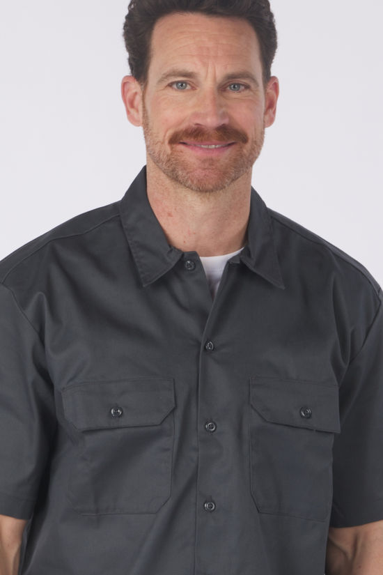 Dickies Hemd Work Rec  Charcoal Grey