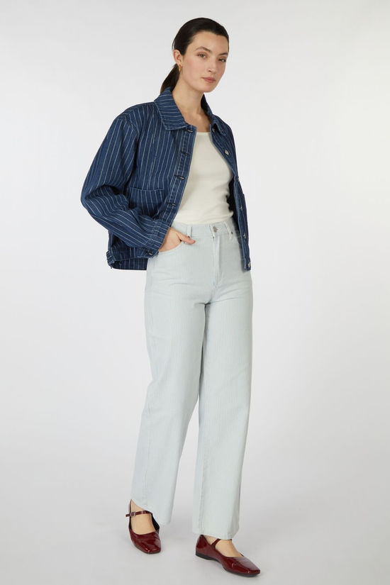 F.A.M. Jeans Forrest Stripe Blue