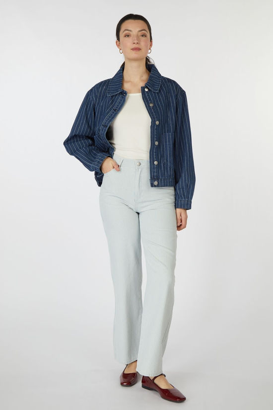 F.A.M. Jeans Forrest Stripe Blue