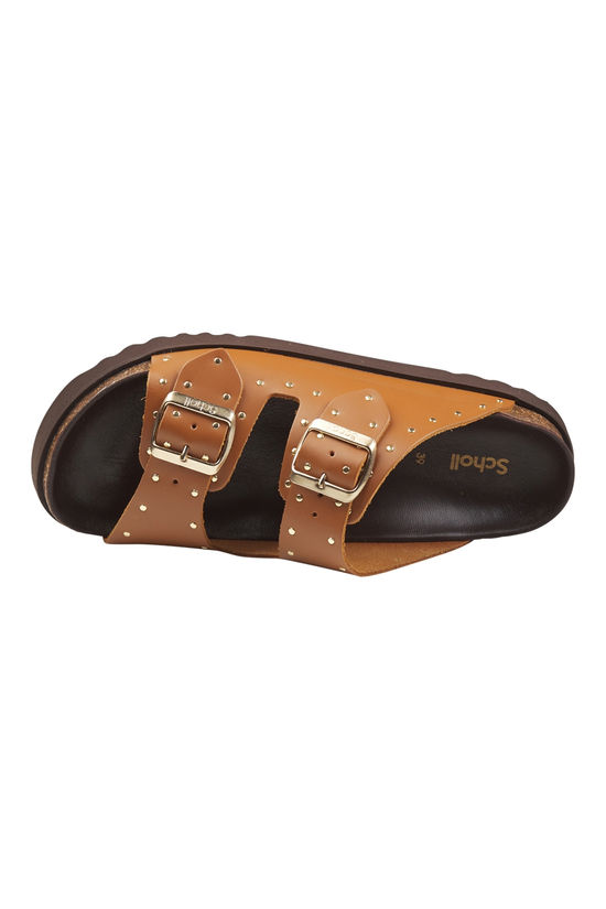 Scholl Tongs Beatriz Cognac
