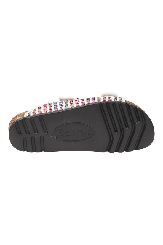 Scholl Slippers Noelle Khaki / Chocolate Mix