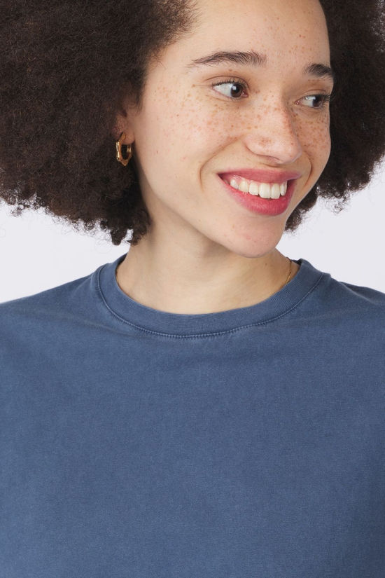 Colorful Standard T-Shirt Oversized Organic Neptune Blue