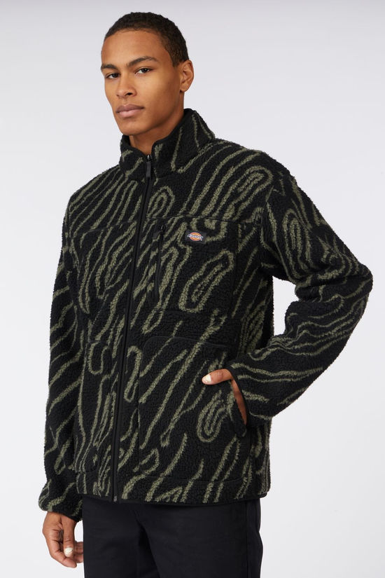 Dickies Fleece Mount Hope Printed Black