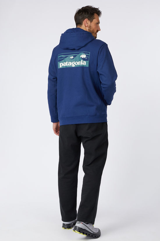 Patagonia Trui P-6 Logo Uprisal Hoodie Clement Blue