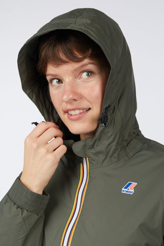 K-Way Veste Le Vrai 4.0 Delia Warm Green Blackish