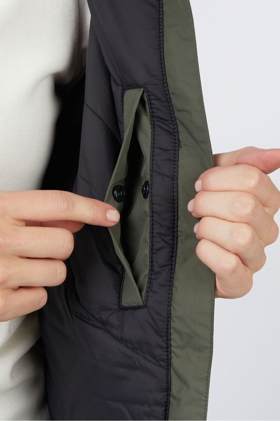 K-Way Veste Le Vrai 4.0 Delia Warm Green Blackish