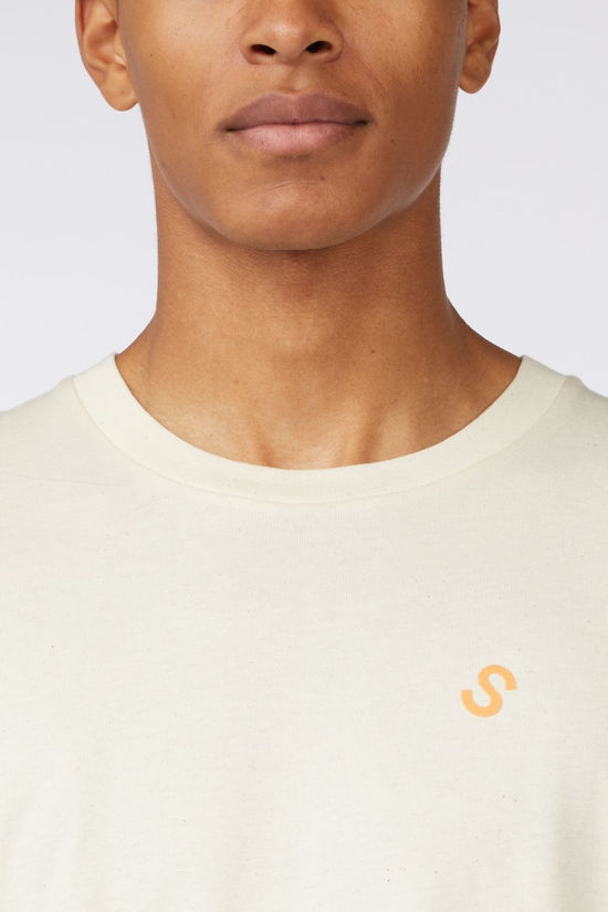 STRØM T-Shirt River Natural Cotton
