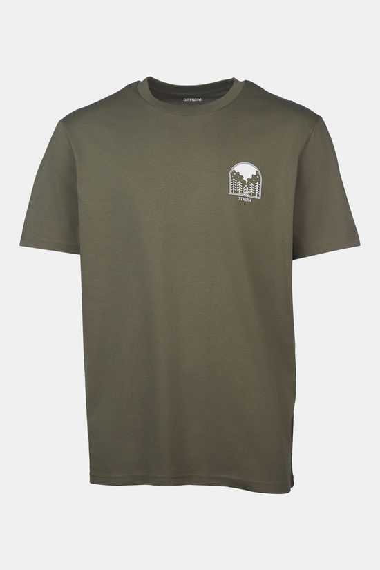 STRØM T-Shirt Campfire Khaki