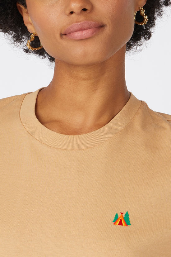 STRØM T-Shirt Tent Latte