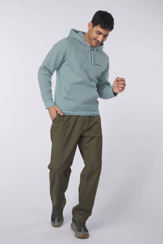 Patagonia Trui P-6 Logo Uprisal Hoodie Blue Sage