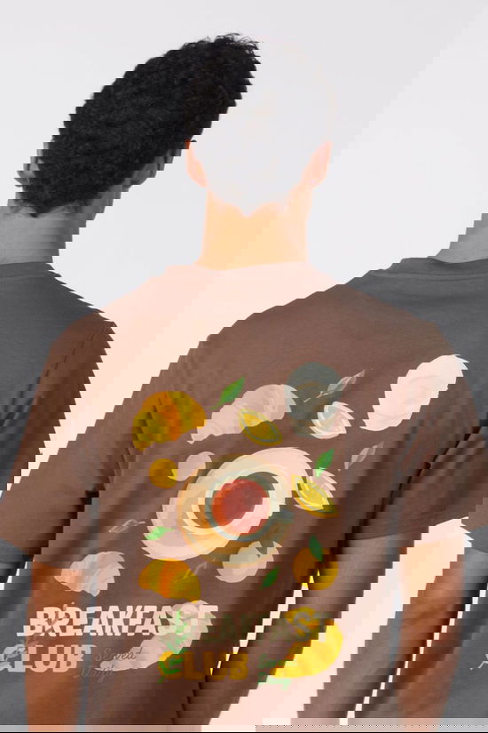 STRØM T-Shirt Breakfast Club Bp Brown