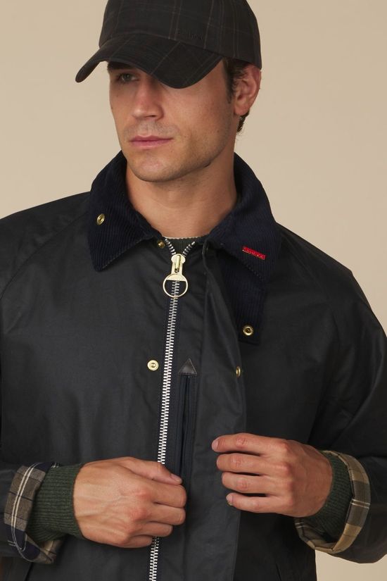 Barbour Jas Icons Transport Wax Barbour Icons Navy