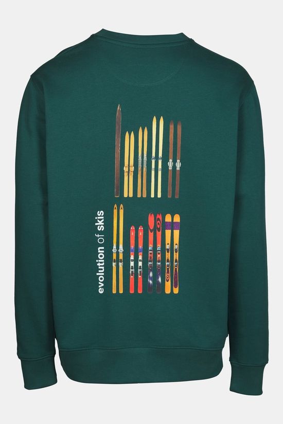 STRØM Trui Skis Forest Green