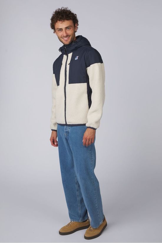 K-Way Jas Samson 4.0 Orsetto Blue Dept Ecru