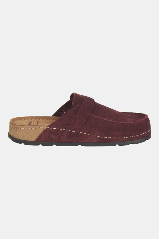 Scholl Slippers Bora Moccasin Cherry