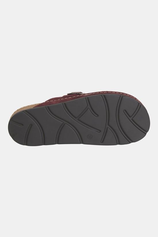Scholl Slippers Bora Moccasin Cherry