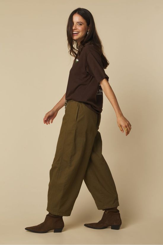 Object Broek Natalieose Military Olive