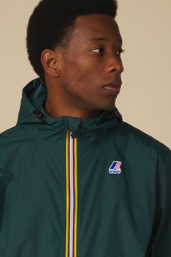 K-Way Veste Le Vrai Claude 4.0 Green Dk Jungle