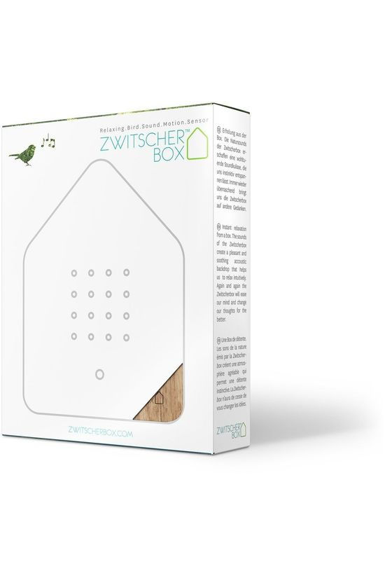 Relaxound Gadget Zwitscherbox Wood Oak mid brown/white