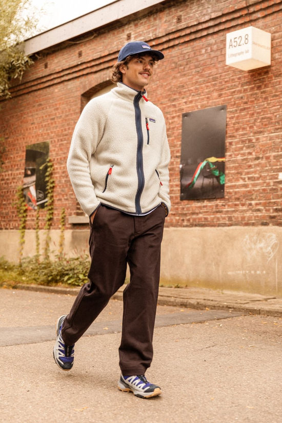 Patagonia Polaire Retro Pile Pelican W/Smolder Blue