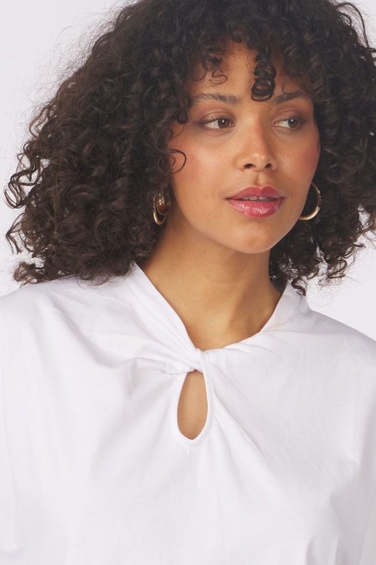 Sessùn Top Twist & Shout Optical White
