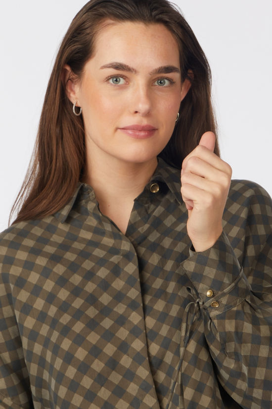 Sessùn Chemise Armanchecks Moss Mood