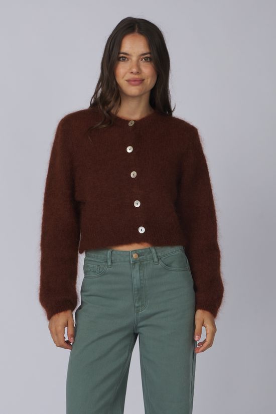 Laure+Max Cardigan Lea Brown
