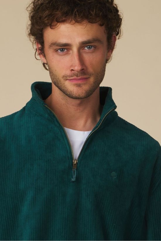 Faguo Trui Amboise Sweat Knit mid green