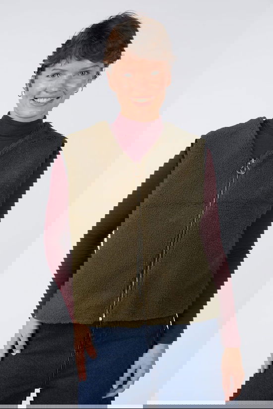 Orfeo Blazer Doli Reversible Carreaux Khaki