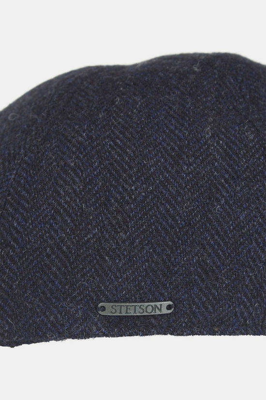 Stetson Texas Wool Herringbone dark blue