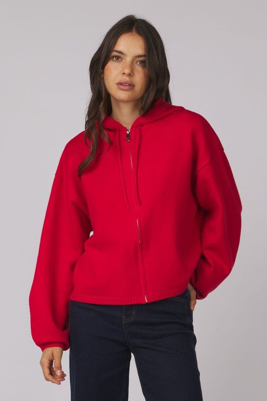 Edited Cardigan Isela Barbados Cherry