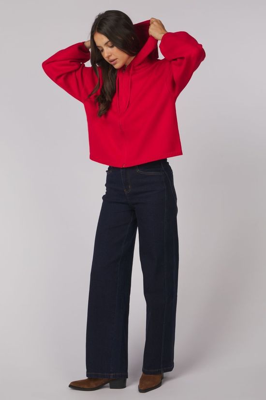 Edited Cardigan Isela Barbados Cherry