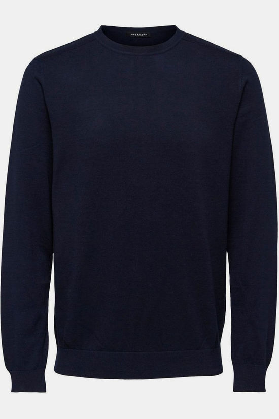 Selected Trui Berg dark blue