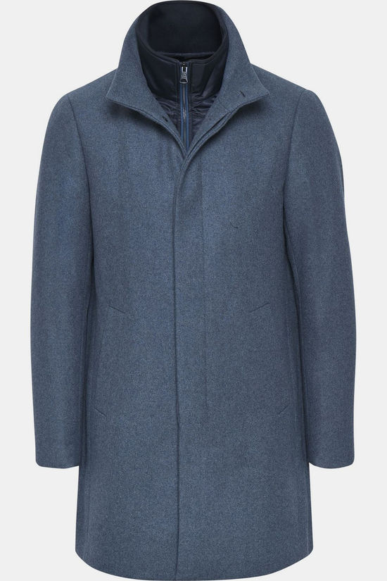 Matinique Manteau Harvey N Classic Wool Dust Blue