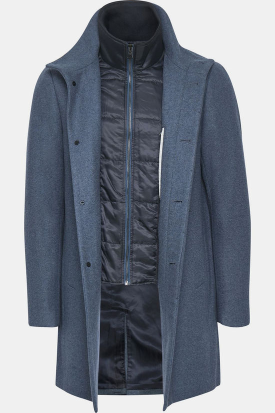 Matinique Manteau Harvey N Classic Wool Dust Blue