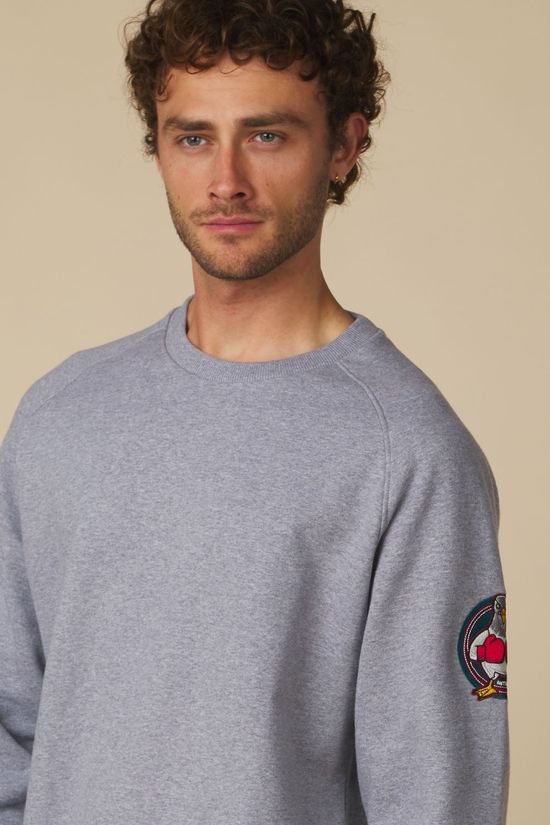 Antwrp Pull Bsw567-L008 Grey Chiné