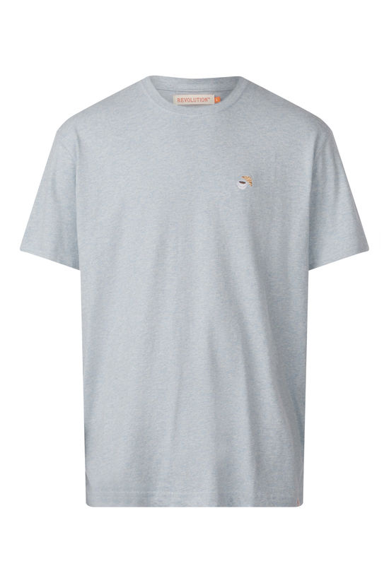 Revolution T-Shirt 1390 Ess Lightblue