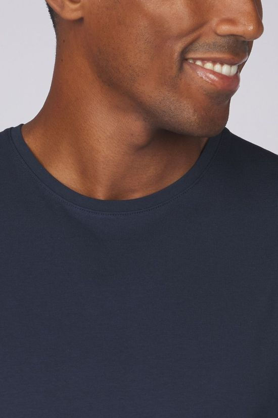 Selected T-Shirt Newpima dark blue