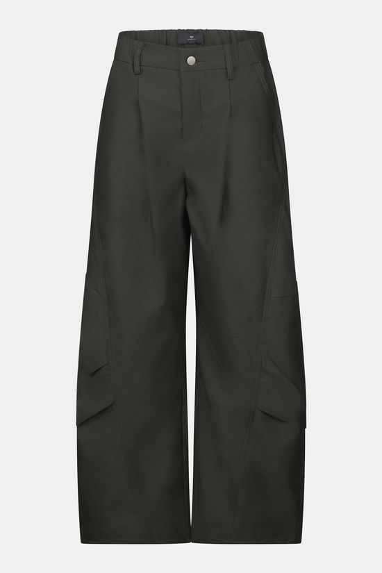 With Black Broek Thelma Track Midnight Green