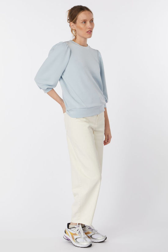 Selected Trui tenny Light Blue/Light Blue