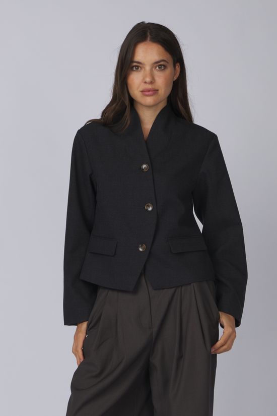 Boii Studios Blazer Merle Dark Check